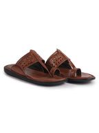 ethnic toe ring slippers men