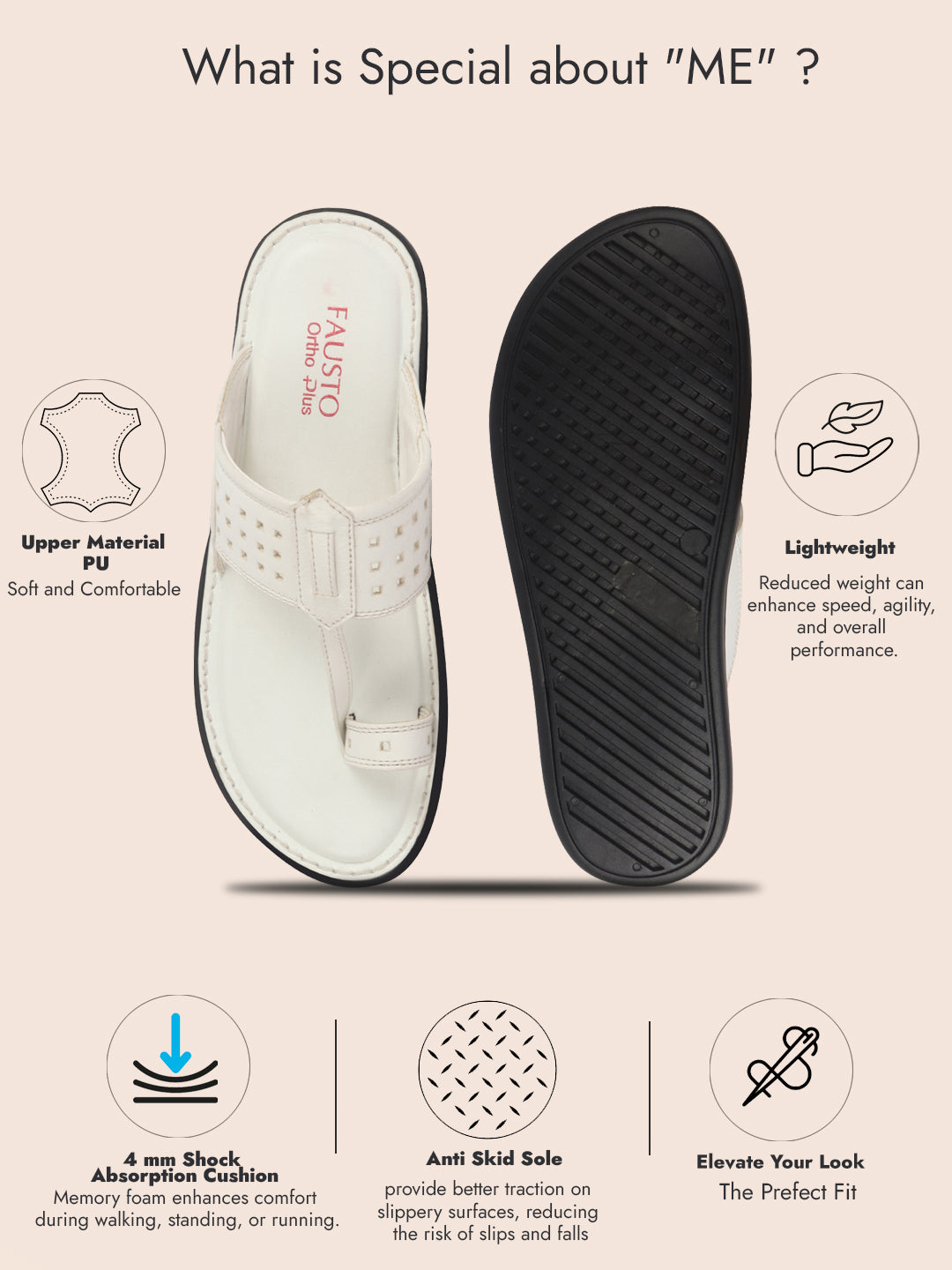 men ortho slippers