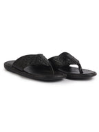 ethnic t-strap slippers men