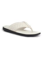 men white casual outfit ortho t-strap thong slippers|memory cushioned footbed|ultra lightweight and comfort slip on slipper
