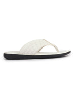 men white casual outfit ortho t-strap thong slippers|memory cushioned footbed|ultra lightweight and comfort slip on slipper