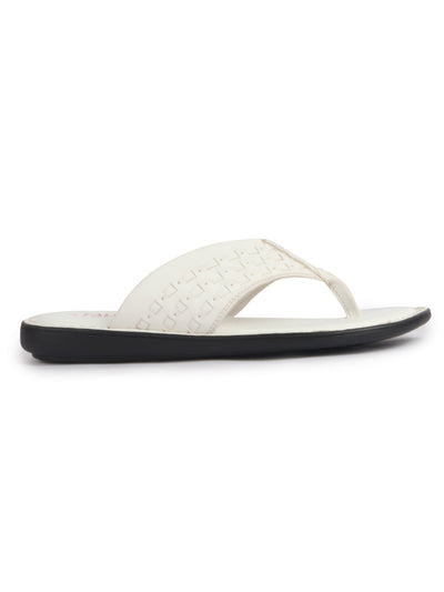leather t-strap slippers men