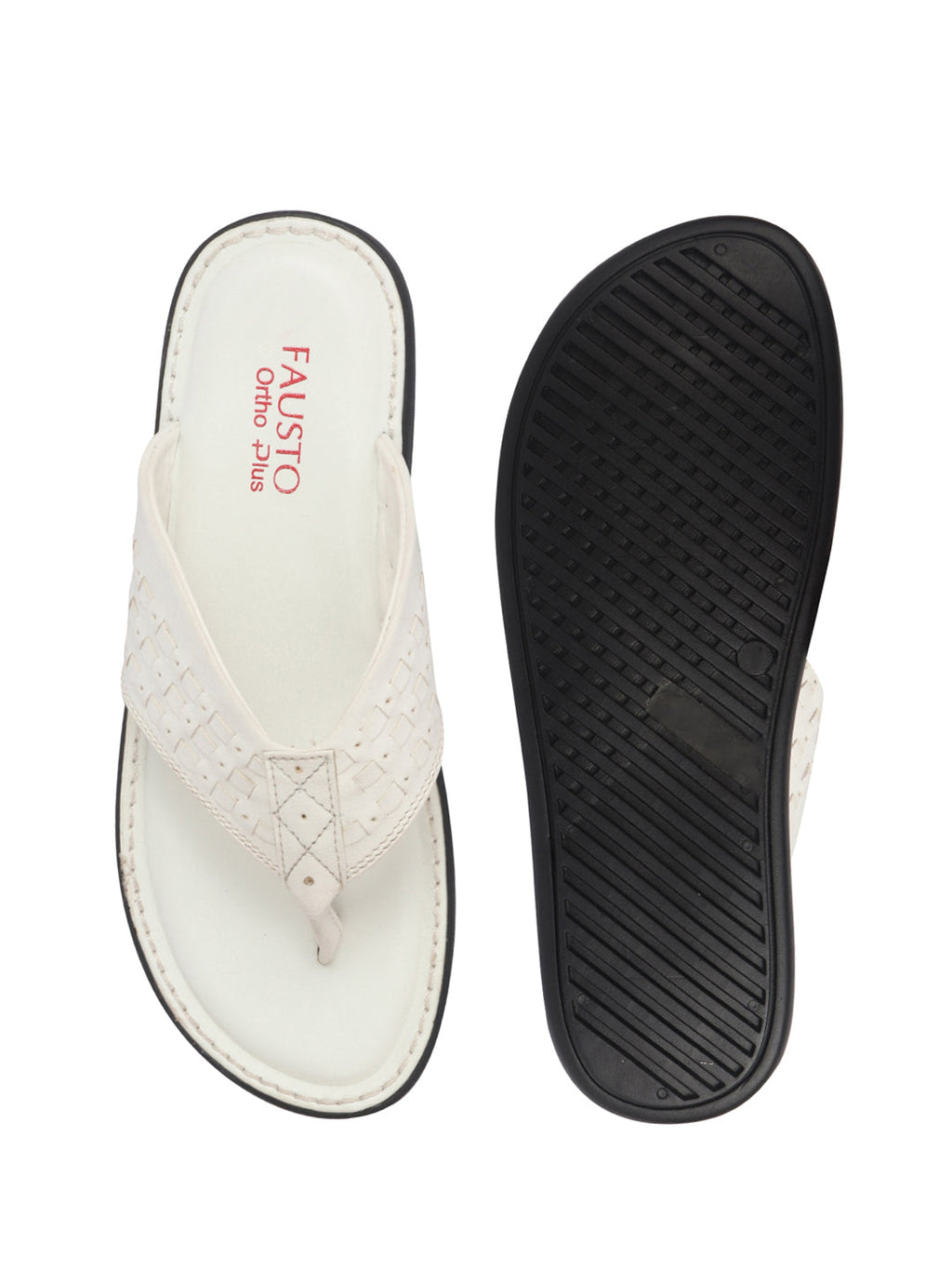 men white casual outfit ortho t-strap thong slippers|memory cushioned footbed|ultra lightweight and comfort slip on slipper