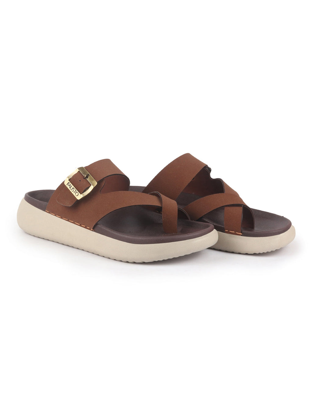 indian style t-strap slippers