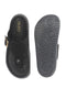 leather t-strap slippers men