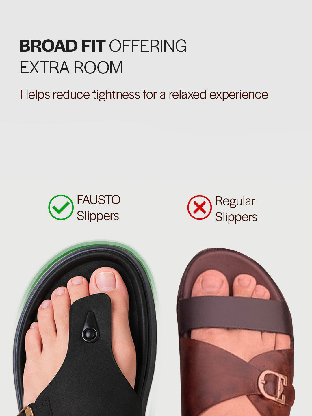 Men Black Buckle Adjustable T-Strap Side Stitched Summer Waterproof Slip On Sandals|Comfort Featherlite Insole|Thong Slipper for Monsoon Rainy Season