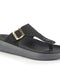 casual t-strap footwear men