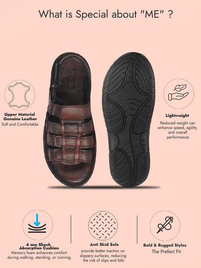 cushioned slippers for men