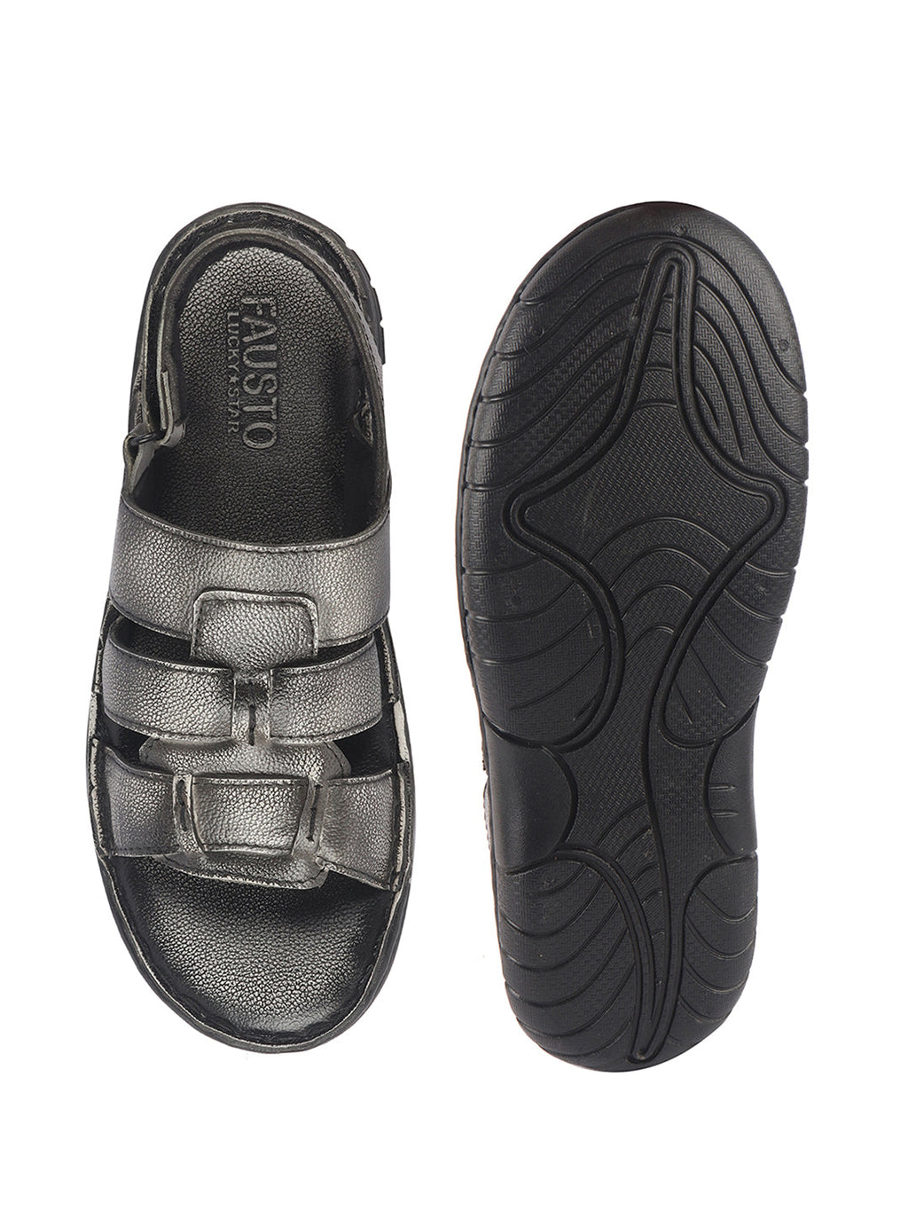 flat toe ring slippers for men