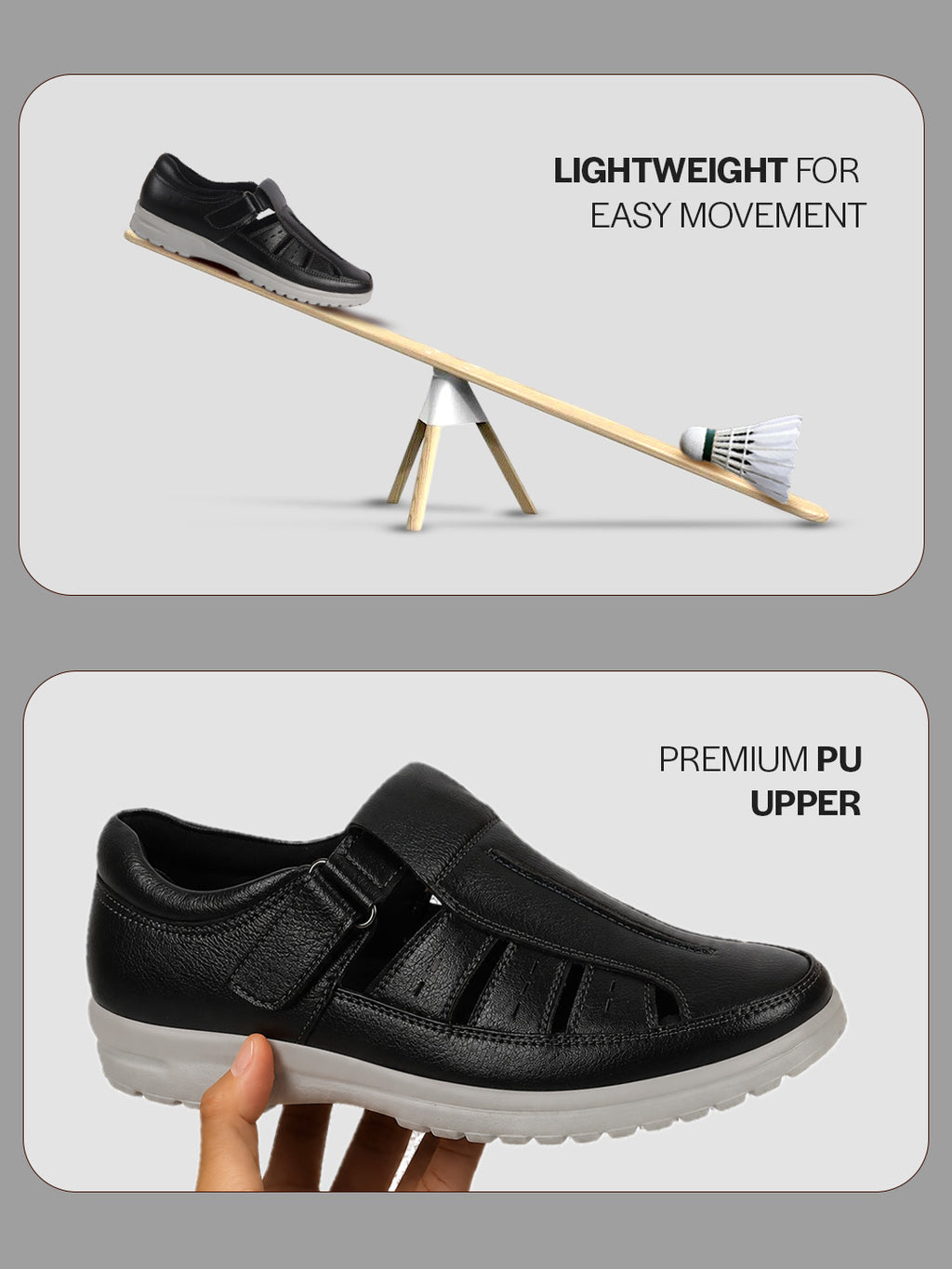 men leather fisherman sandals closed toe