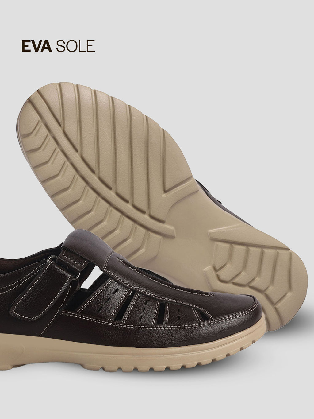men hollow out casual leather loafers