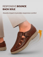 casual hook and loop sandals men