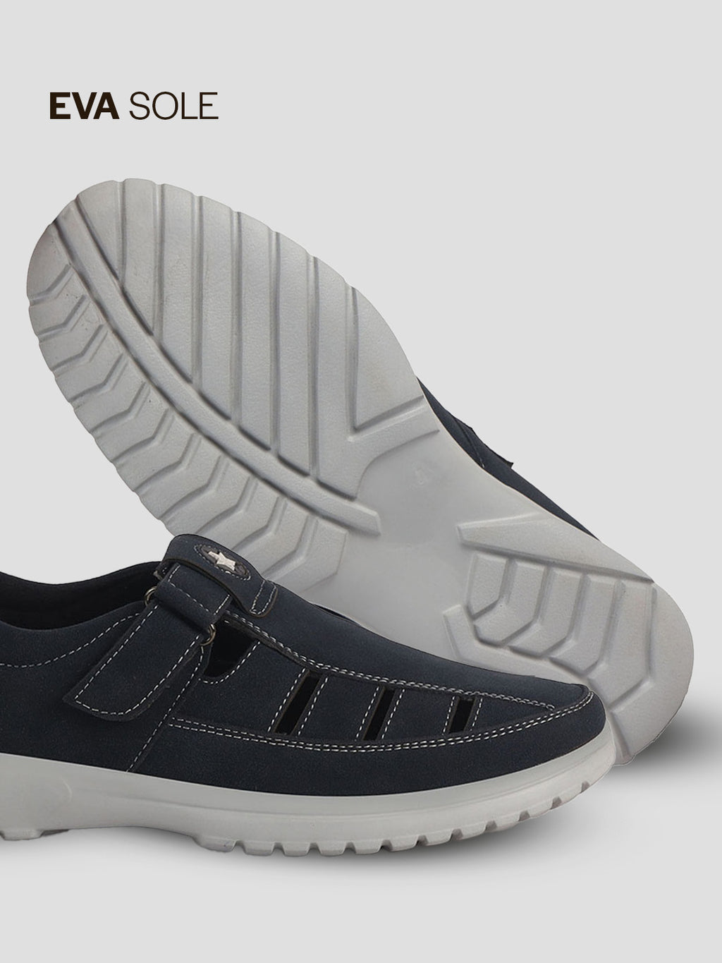 men suede fisherman sandals closed toe