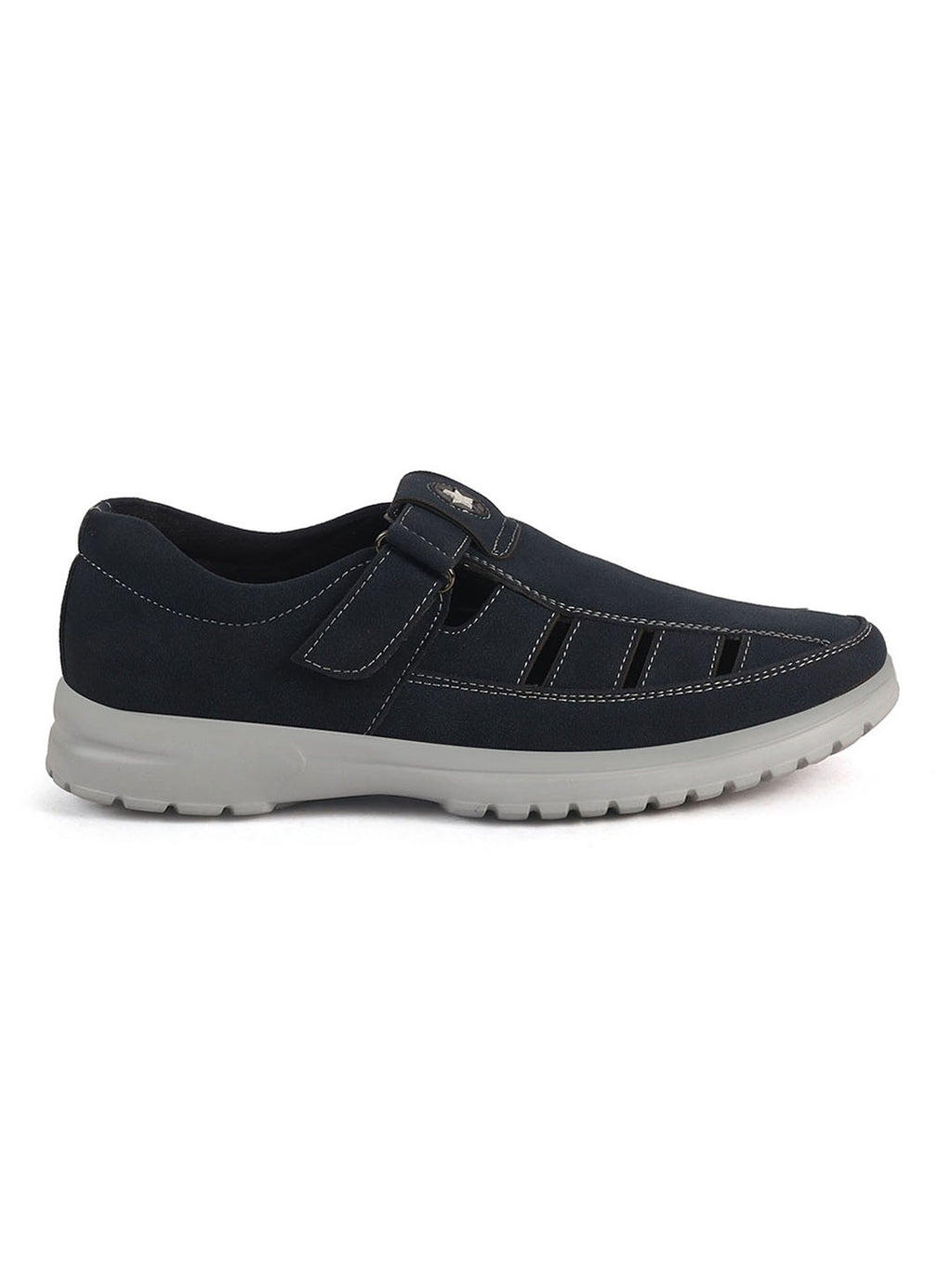 adjustable strap suede sandals men