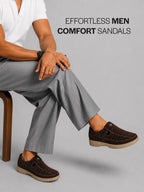 men hollow out casual loafers