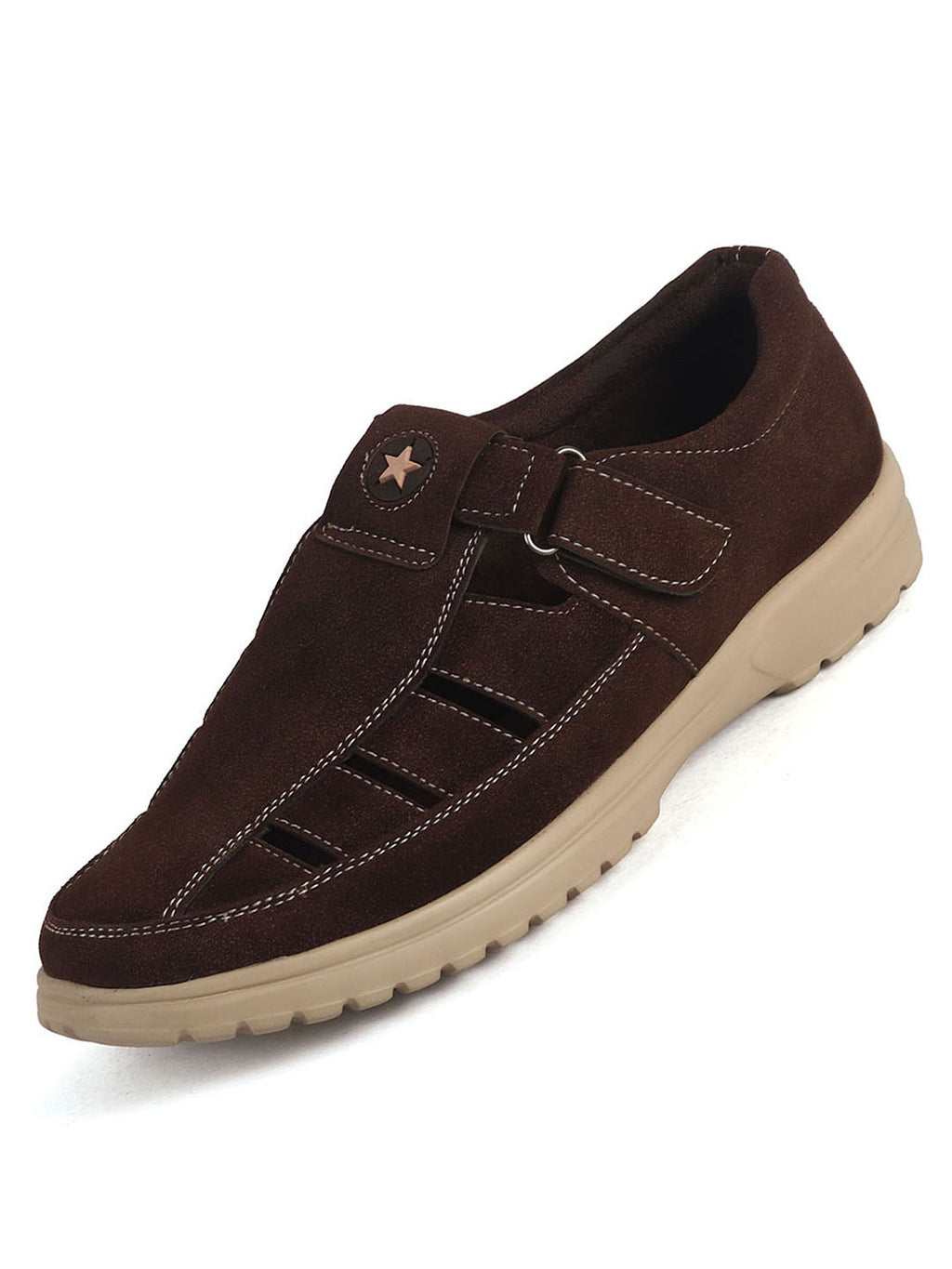men hollow out casual loafers