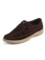 daily wear breathable suede loafers men