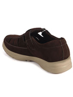 men smart casual closed toe suede sandals