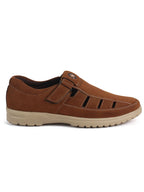 men hollow out casual loafers