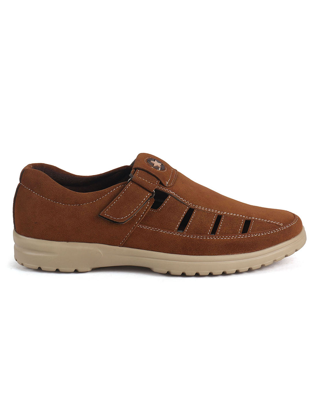 men hollow out casual loafers