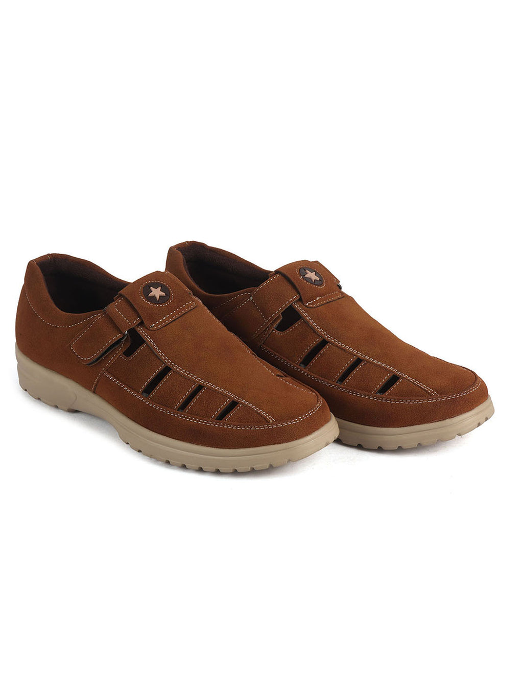 daily wear breathable suede loafers men