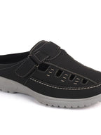 comfortable orthopedic open back loafers