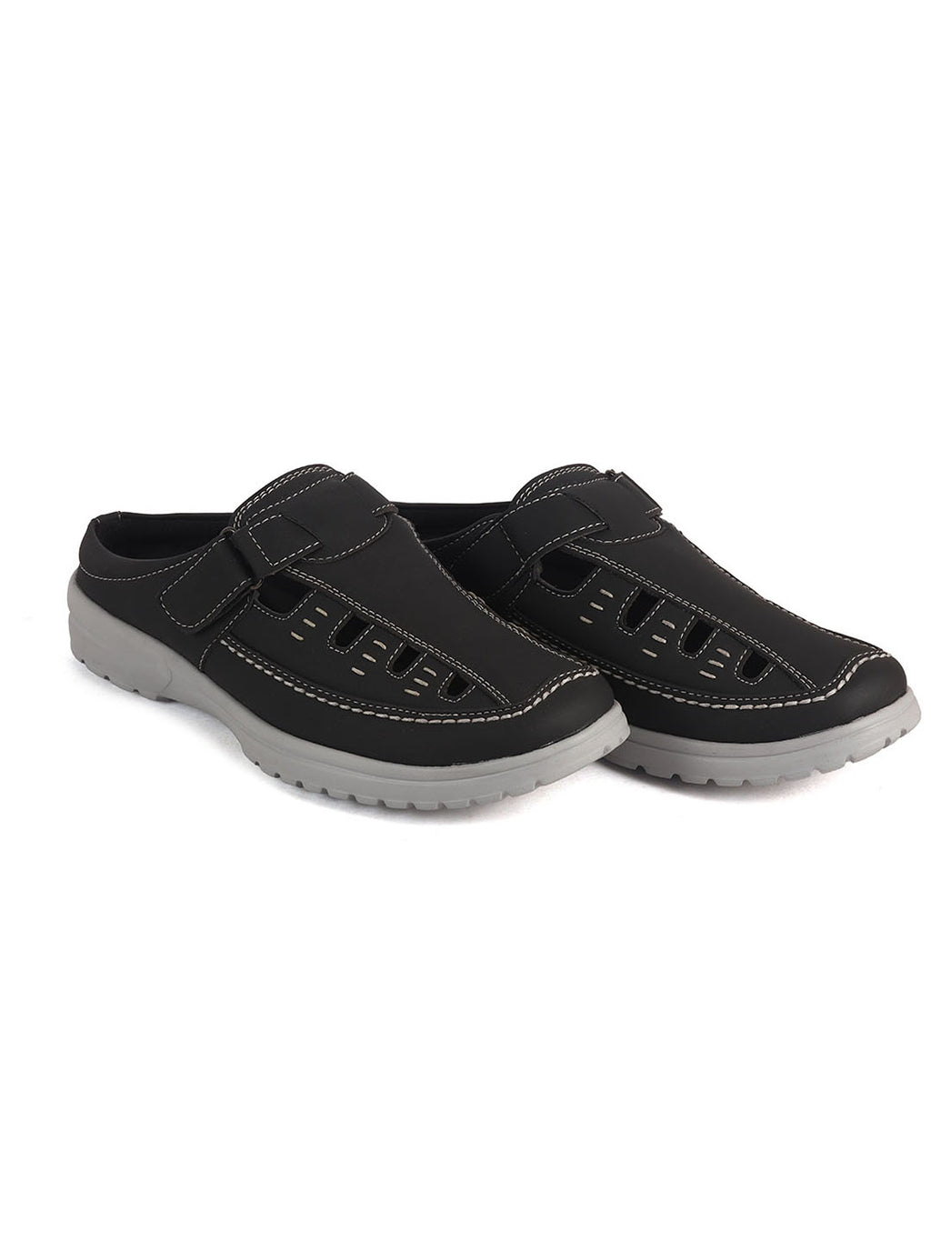 comfortable orthopedic open back loafers