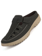 lightweight cushion sole backless shoes