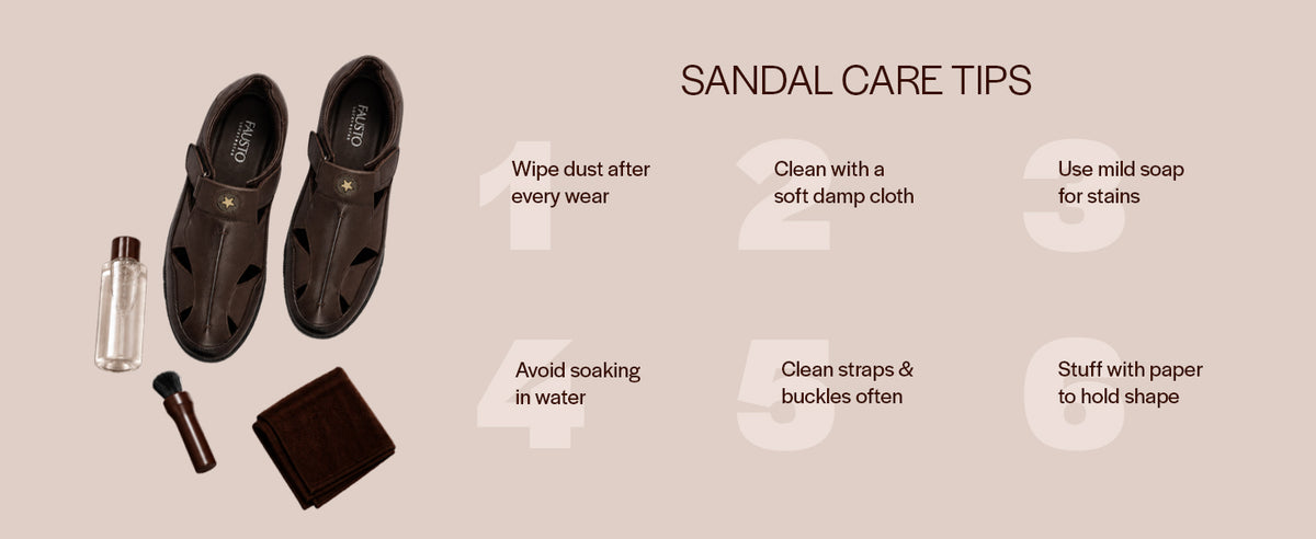 Men Brown Genuine Leather Casual Hook & Loop Fisherman Sandals|Comfortable Walking Closed-Toe Summer Sandal with Breathable Cutouts|Perfect for Smart Casual, Sports, Traveling