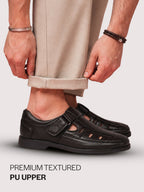breathable cutout shoes