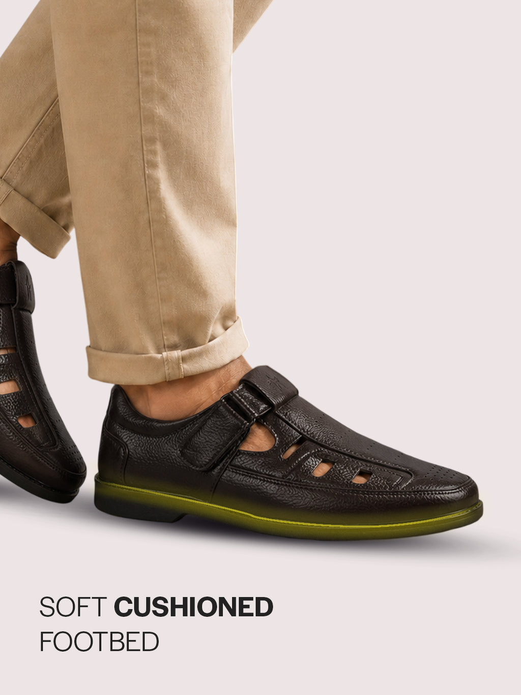 breathable cutout shoes