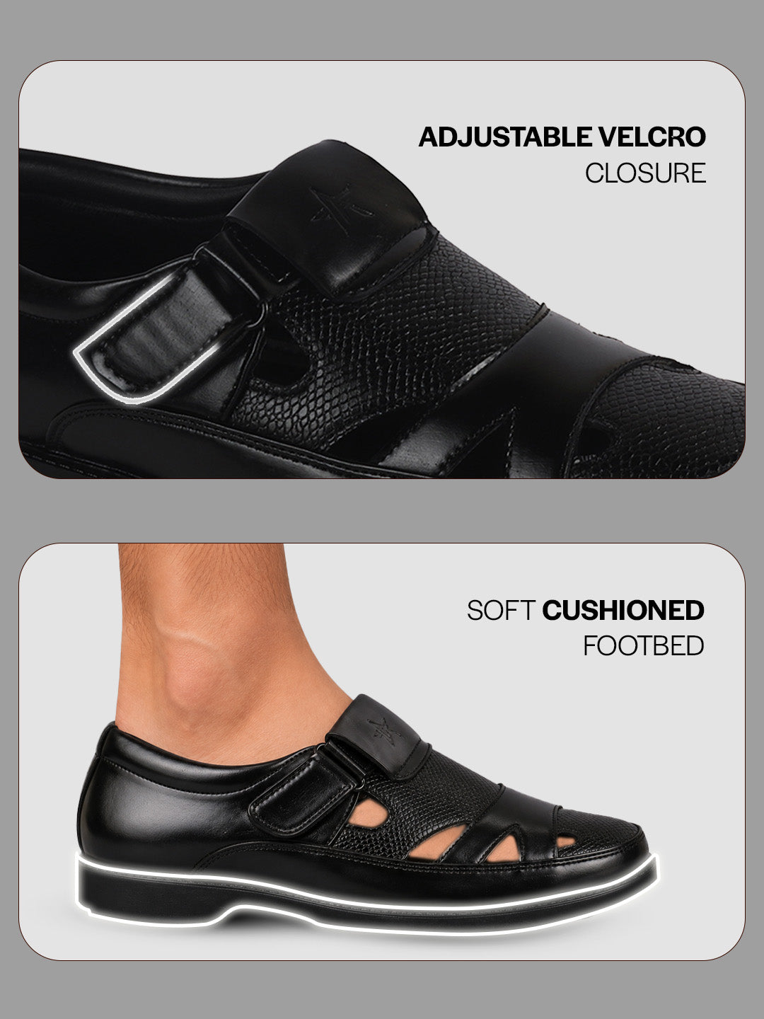 breathable cutout shoes
