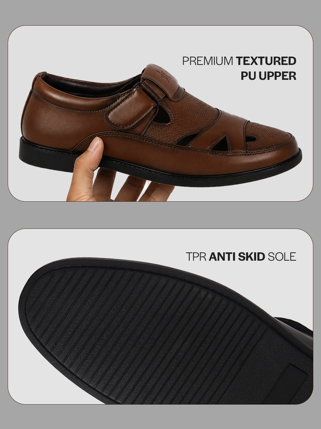 breathable cutout shoes