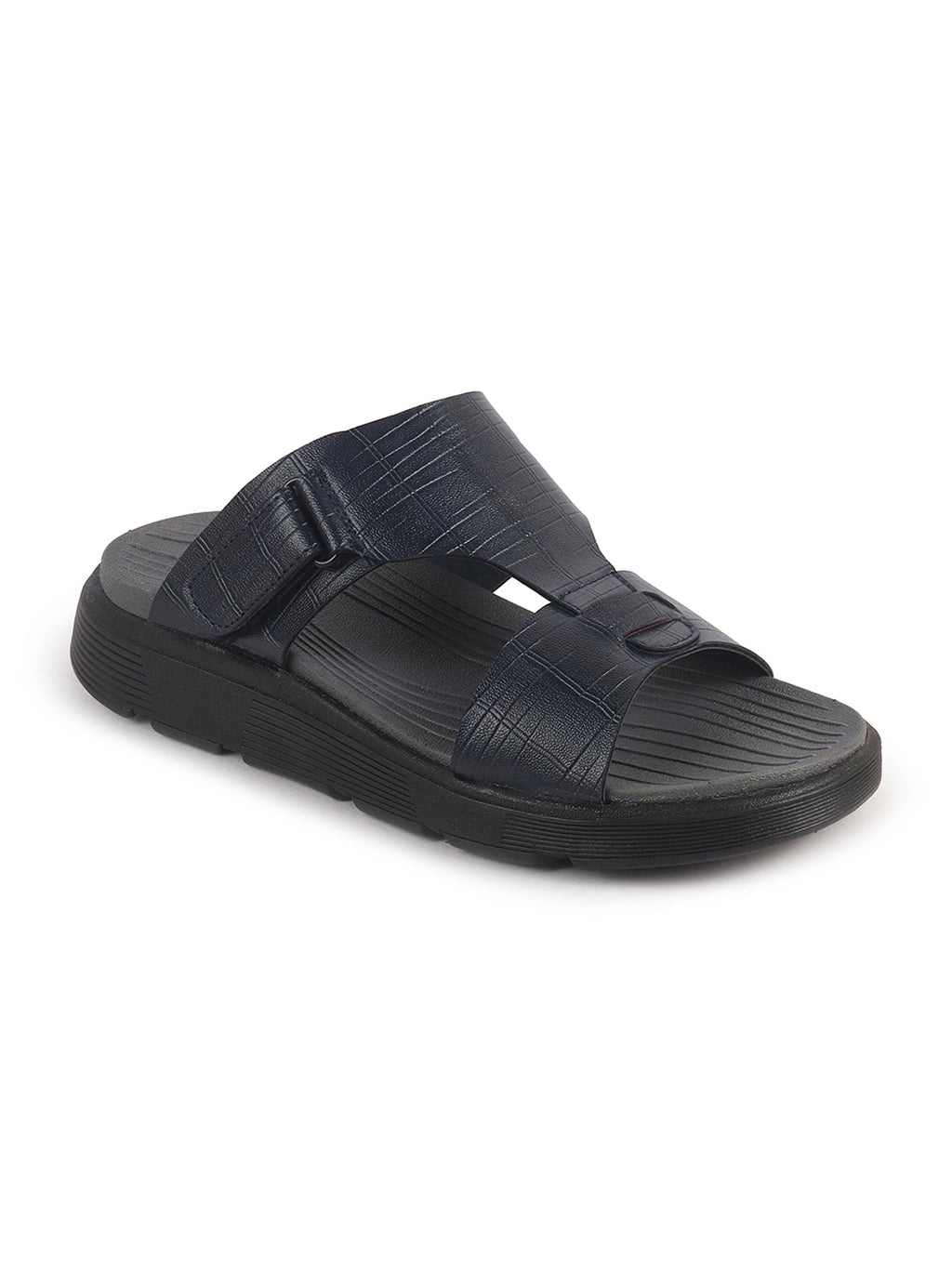 contoured footbed sliders