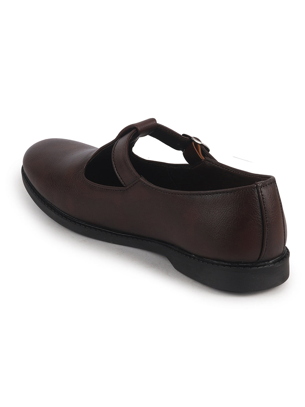 adjustable buckle formal loafers