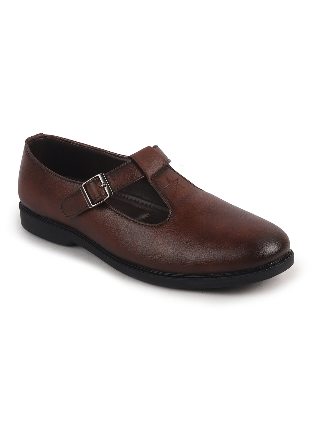 single monk strap loafers