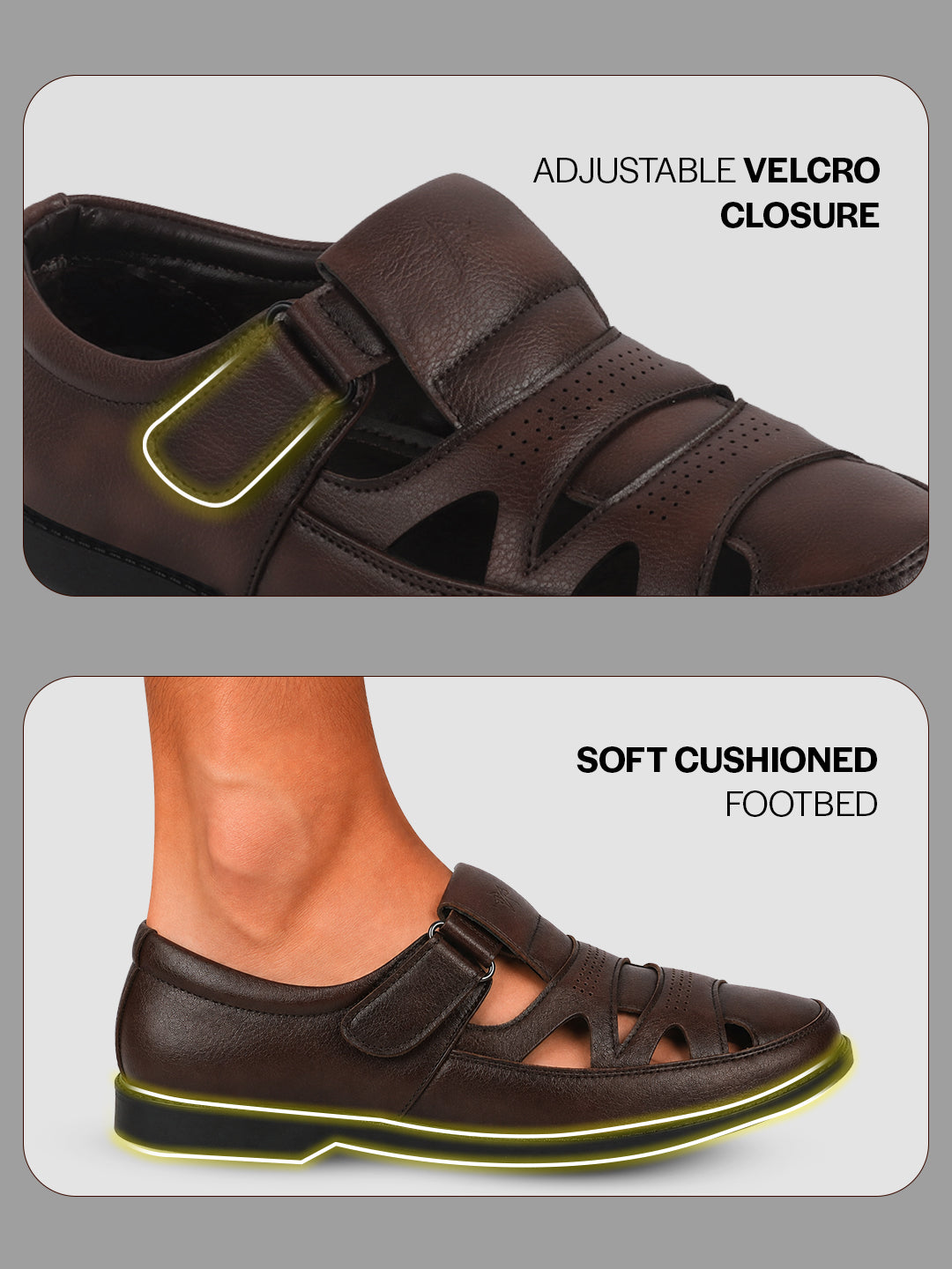 breathable cutout shoes