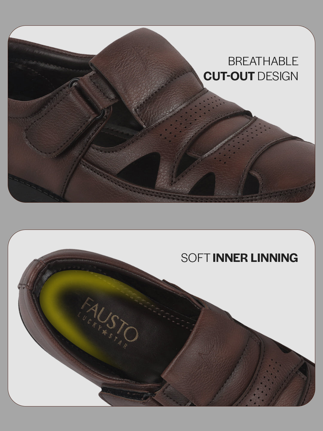breathable cutout shoes