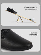 breathable cutout shoes