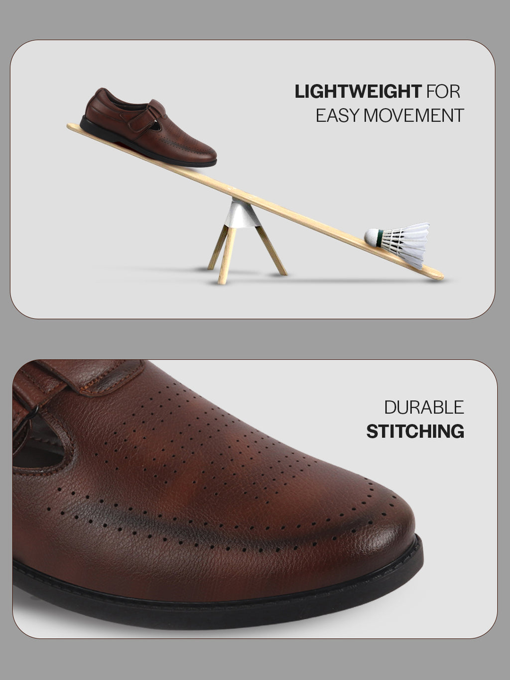 breathable cutout shoes