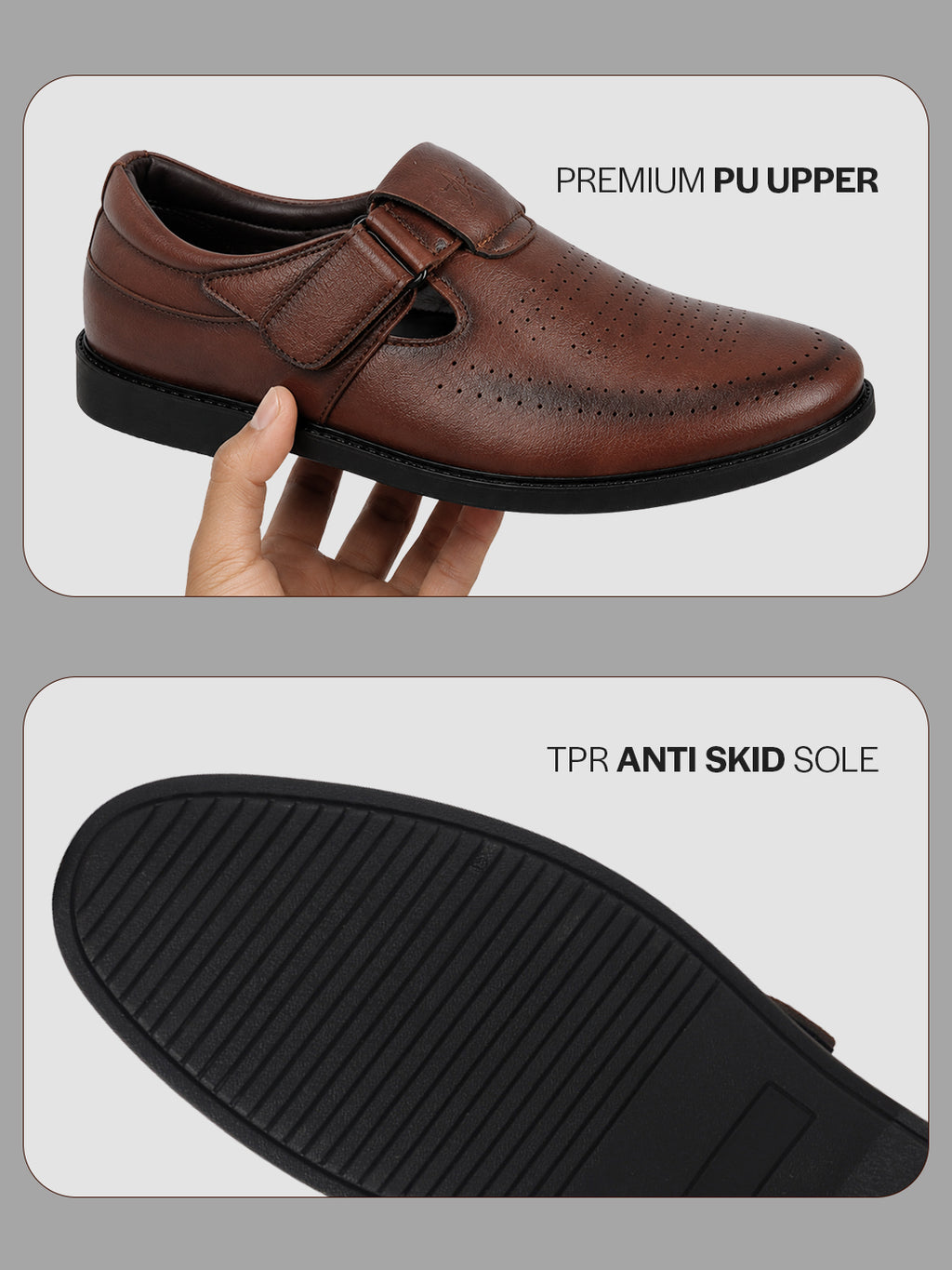 breathable cutout shoes