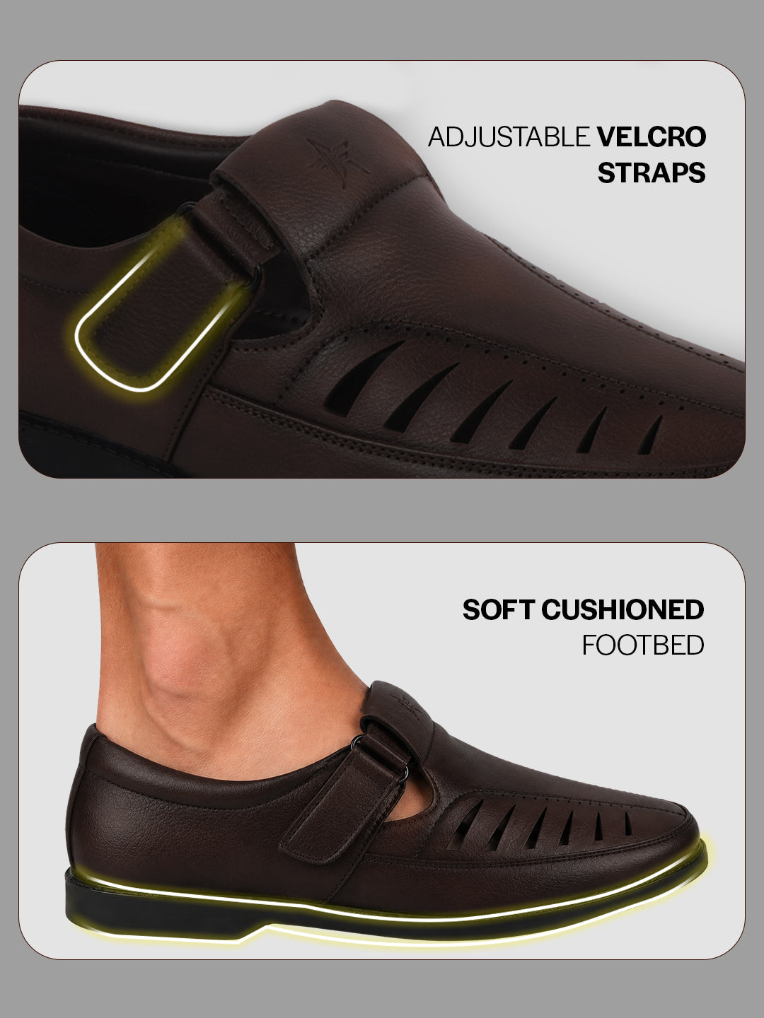 breathable cutout shoes