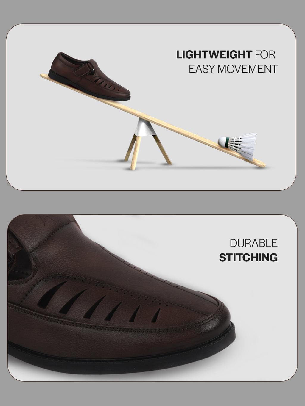 breathable cutout shoes