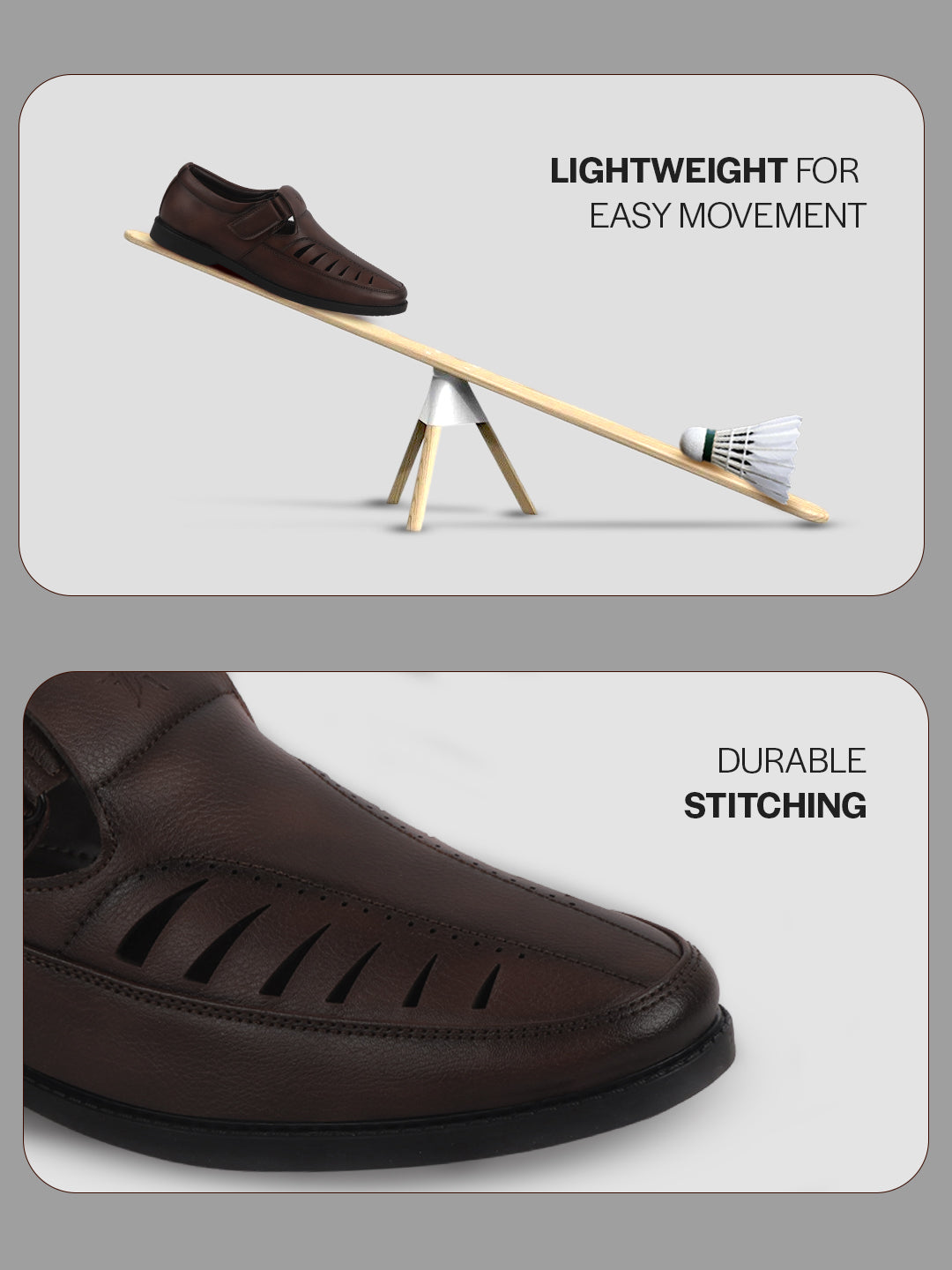 breathable cutout shoes