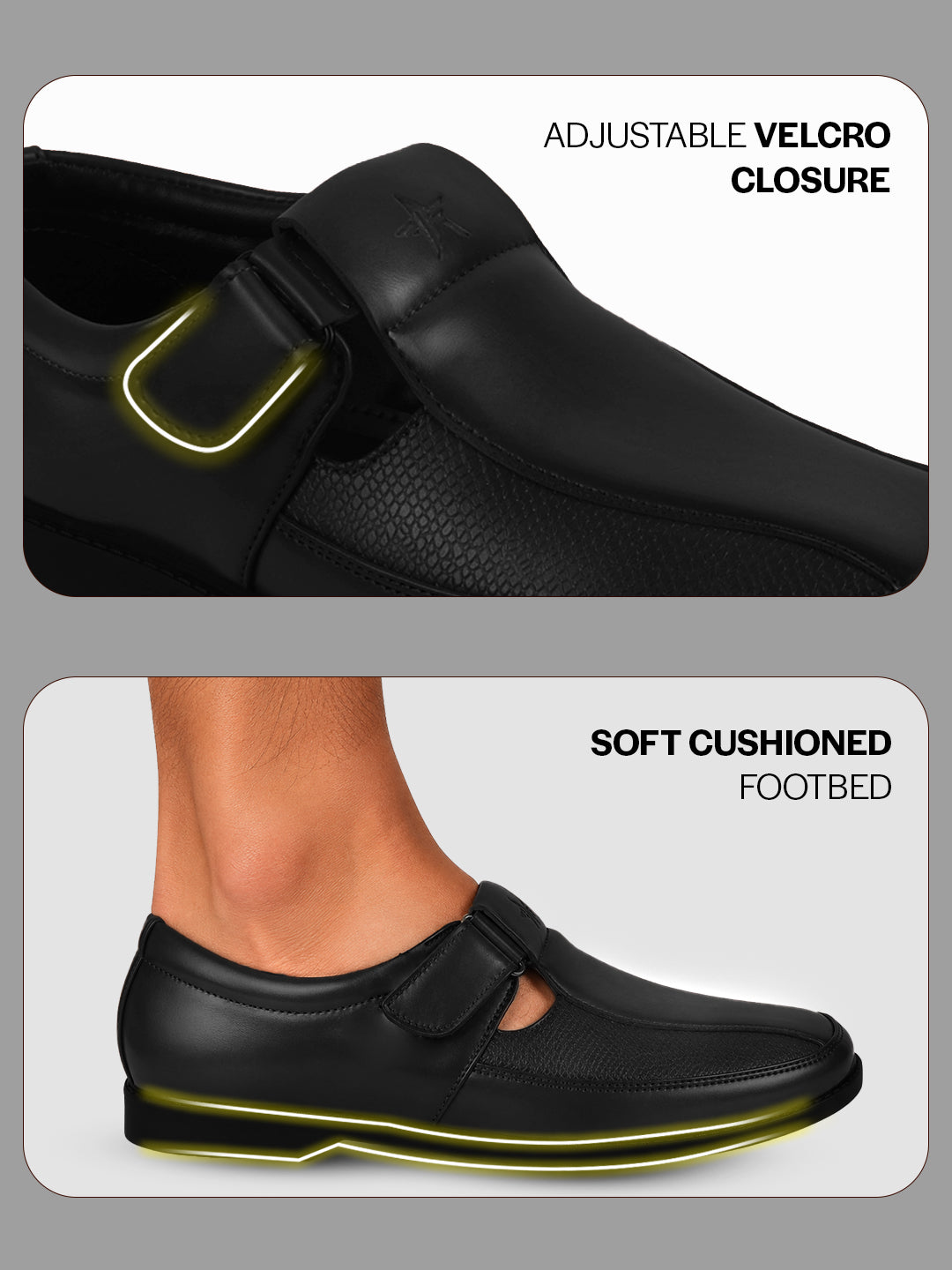 breathable cutout shoes
