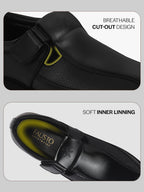breathable cutout shoes