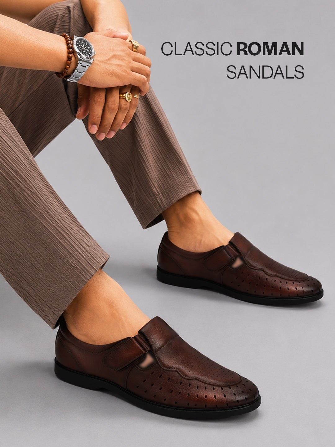 breathable cutout shoes