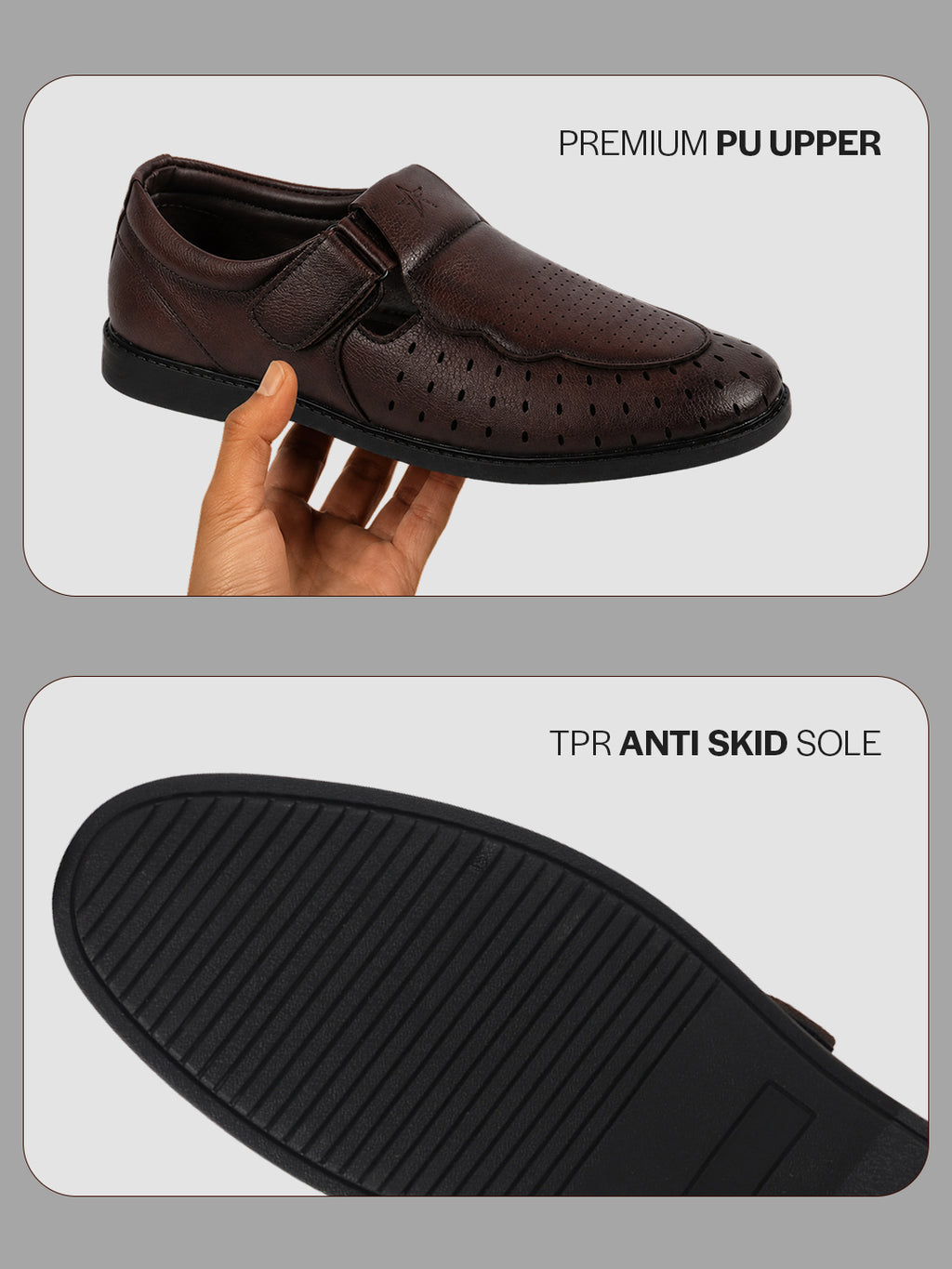 breathable cutout shoes