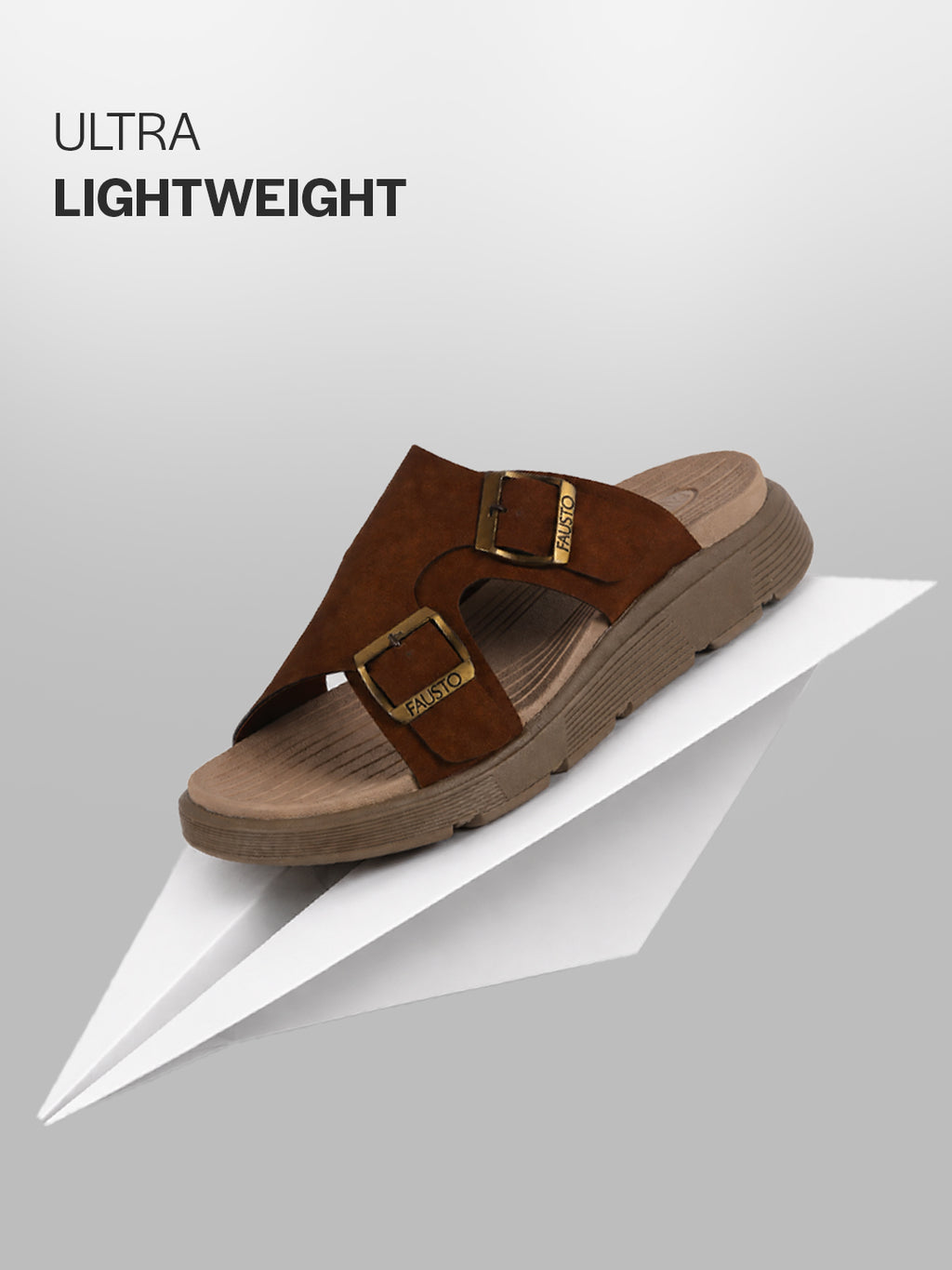 dual strap casual sliders