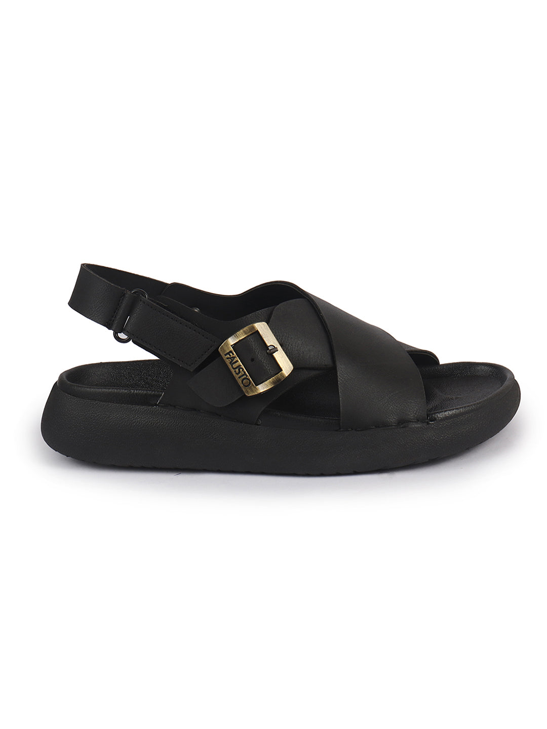 adjustable buckle sandals